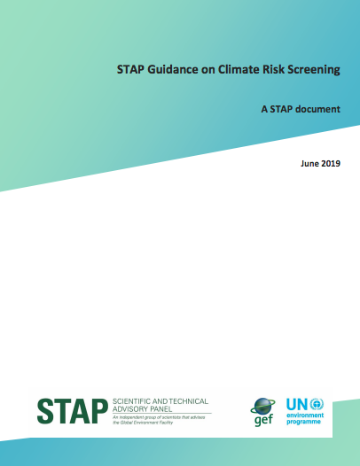 STAP guidance on climate risk screening